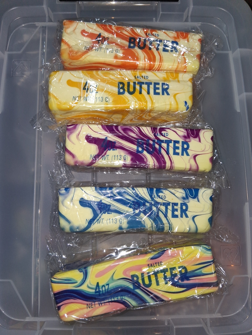 Marble-Print Butter Squishy (Your Choice)